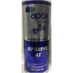 AP Super 4T , 20W50 (Metal)  - 1 Ltr