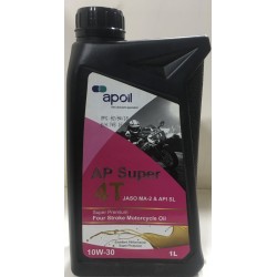 AP Super 4T API SL , 10W30 - 1 Ltr