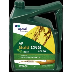 AP GOLD CNG API SN , 20W50 - 2 Ltr
