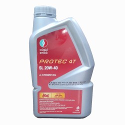 Enoc Protec 4T, 4 Stroke Oil, API SL JASO MA 2, SAE 20W40 - 1 Ltr