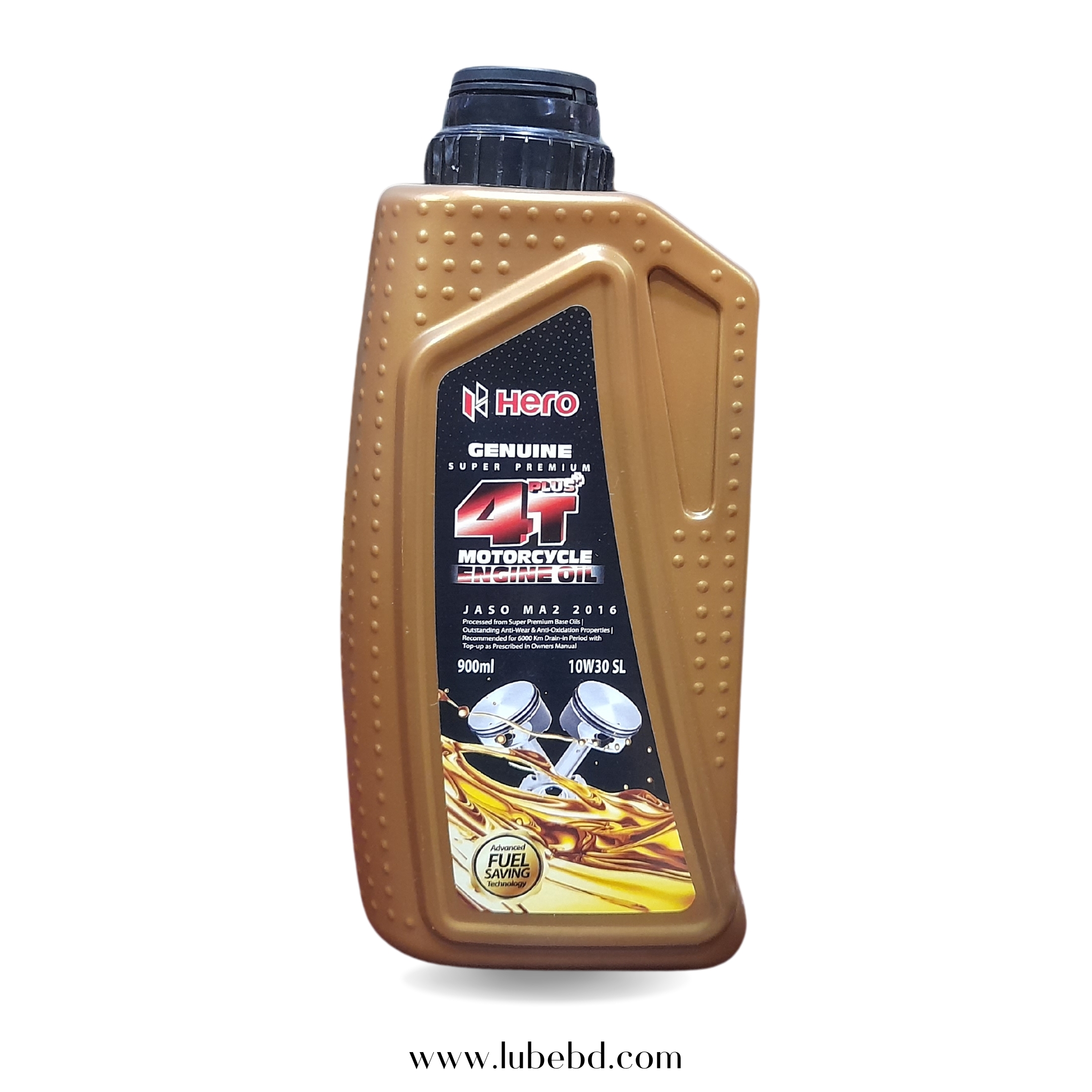Motorcycle Engine Hero 4t Plus Engine Oil Hero 4T (Showroom