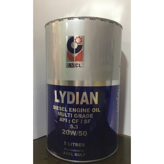 Axcl Lydian 20W50 - 5 Litre
