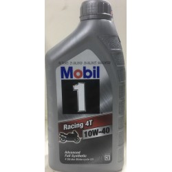 Mobil 1 Racing 4T , Advanced Fully Synthetic 4 Stroke Motorcycle Oil , 10W40 - 1 Ltr