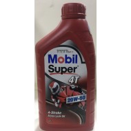 Mobil Super 4T , 4 Stroke Motorcycle Oil, 20W50 - 1 Ltr