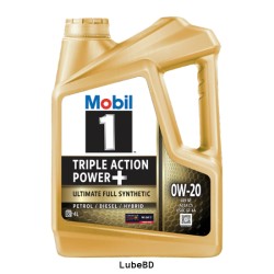 Mobil 1, Ultimate Full Synthetic Engine Oil, 0W20 - 4 Ltr