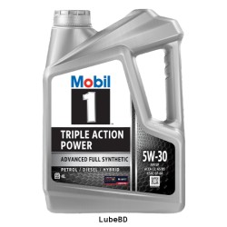 Mobil 1, Advanced Full Synthetic Engine Oil, 5W30 - 4 Ltr