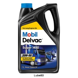 Mobil Delvac Super 1400, Diesel Engine Oil, 20W50 - 5 Ltr