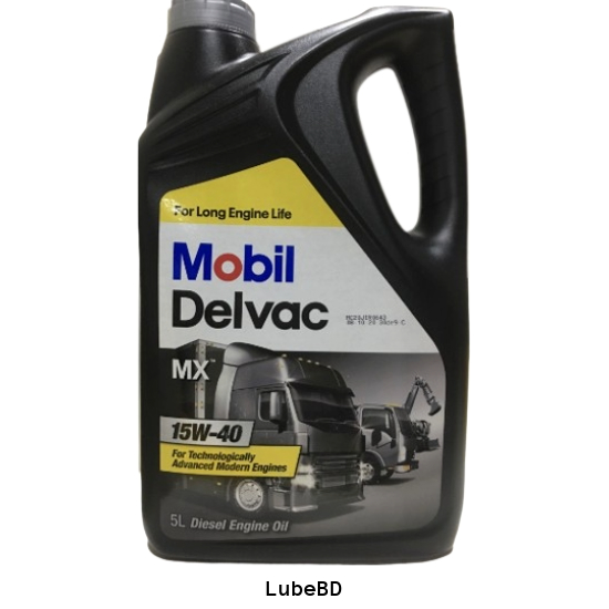 Mobil Delvac MX, Diesel Engine Oil, 15W40 - 5 Ltr