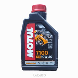 MOTUL 7100, 4 STROKE MOTOR OIL 4T, 10W30 - 1.2 Ltr