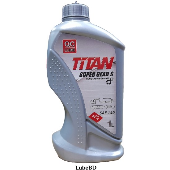 Q.C Titan Super Gear Oil SAE 140 - 1 Ltr