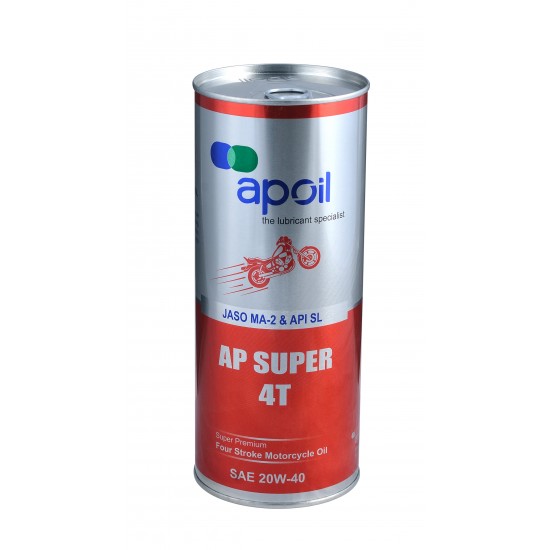 AP Super 4T , 20W40 (Metal) - 1 Ltr