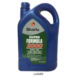 Sharlu 2000 Super Formula SAE 40 API SC/CC - 5 Ltr