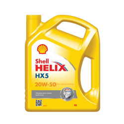 Shell Helix HX5 , 20W50  - 4 Ltr