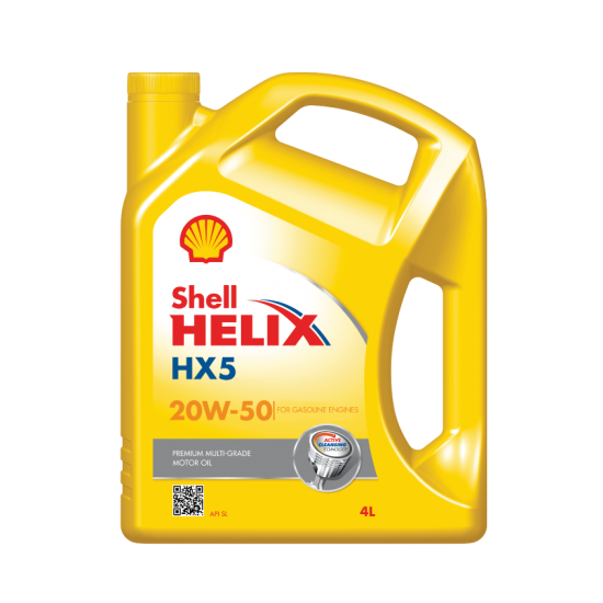 Shell Helix HX5 , 20W50  - 4 Ltr
