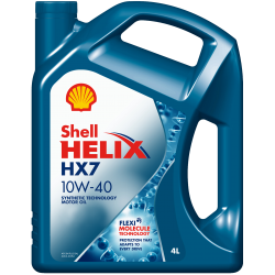 Shell Helix HX7 , 10W40 - 4 Ltr