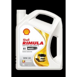 Shell Rimula R1 MULTI , 20W50 - 5 Ltr