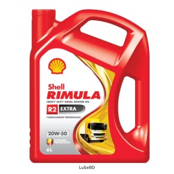 Shell Rimula R2 EXTRA, 20W50 - 5 Ltr