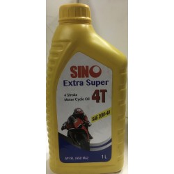 SINO Extra Super 4T , API SL  JASO MA 2 , SAE 20W40 - 1 Ltr