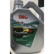 SINO HD 40 , SAE 40 , Premium Quality High Performance Engine Oil - 5 Ltr 