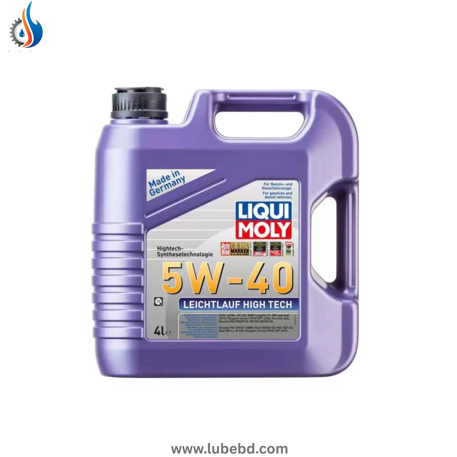 Liqui Moly Leichtlauf High Tech 5W-40 ( Synthetic) - 4Liter