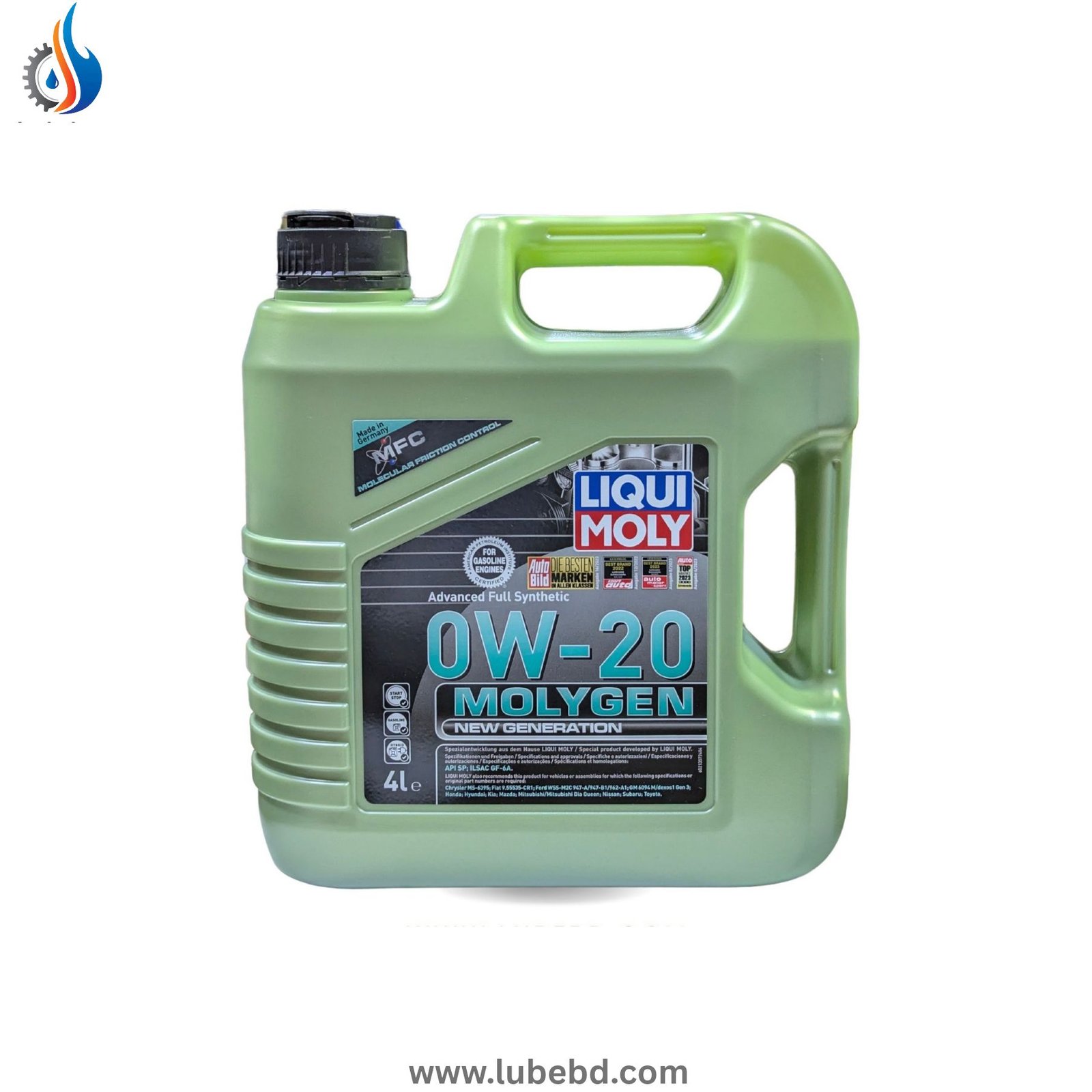 Liqui Moly MOLYGEN (FULL SYNTHETIC) 0W20 - 4Litter