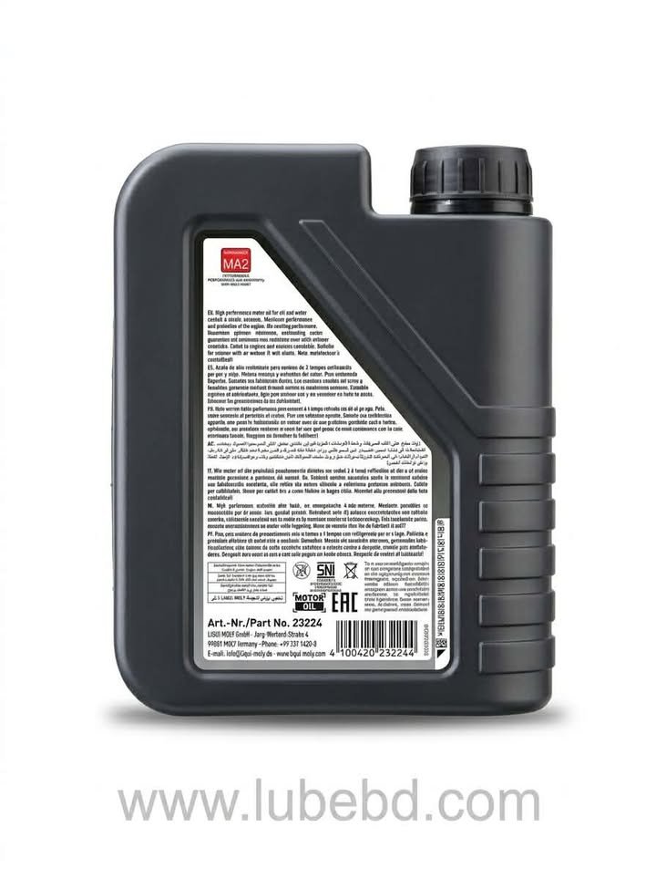 Liqui Moly 4T Street SYN 10W-30 Full Synthetic Motorcycle Engine Oil (1 Litre) (Copy) - Image 2