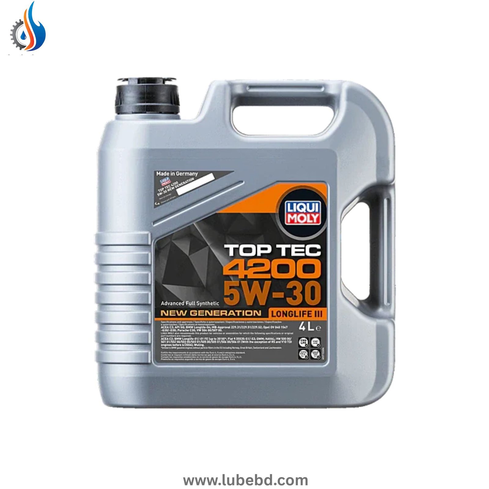 Liqui Moly Top Tec 4200 Longlife (Synthetic) 5W30 - 4Liter