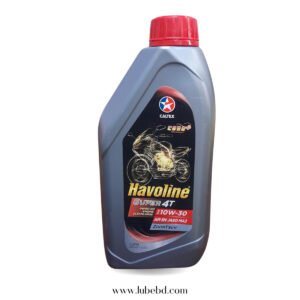 Caltex Havoline Super 4T 10W-30 Mineral Motorcycle Engine Oil (1 Litre) bottle