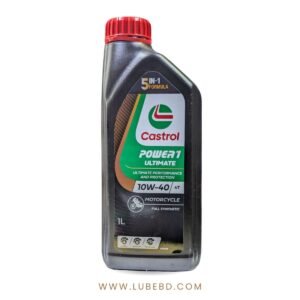 Castrol Power 1 Racing 4T Full Synthetic Motorcycle Engine Oil (1 Litre) bottle