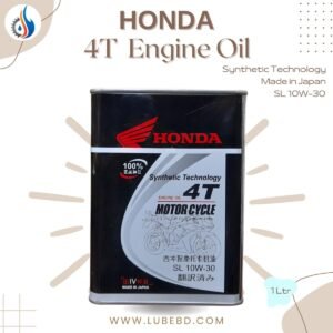 Honda 4T Japan 10W-30 Mineral Motorcycle Engine Oil (1 Litre) bottle