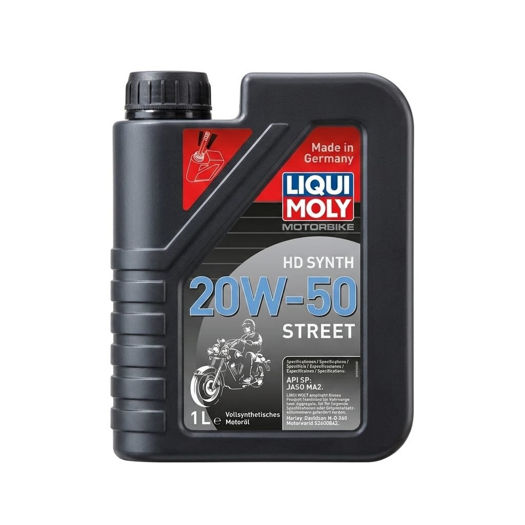 Liqui Moly 4T HD Street 20W-50 Full Synthetic Motorcycle Engine Oil (1 Litre) bottle
