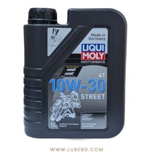 Liqui Moly 4T Street 10W-30 Semi-Synthetic Motorcycle Engine Oil (1 Litre) bottle