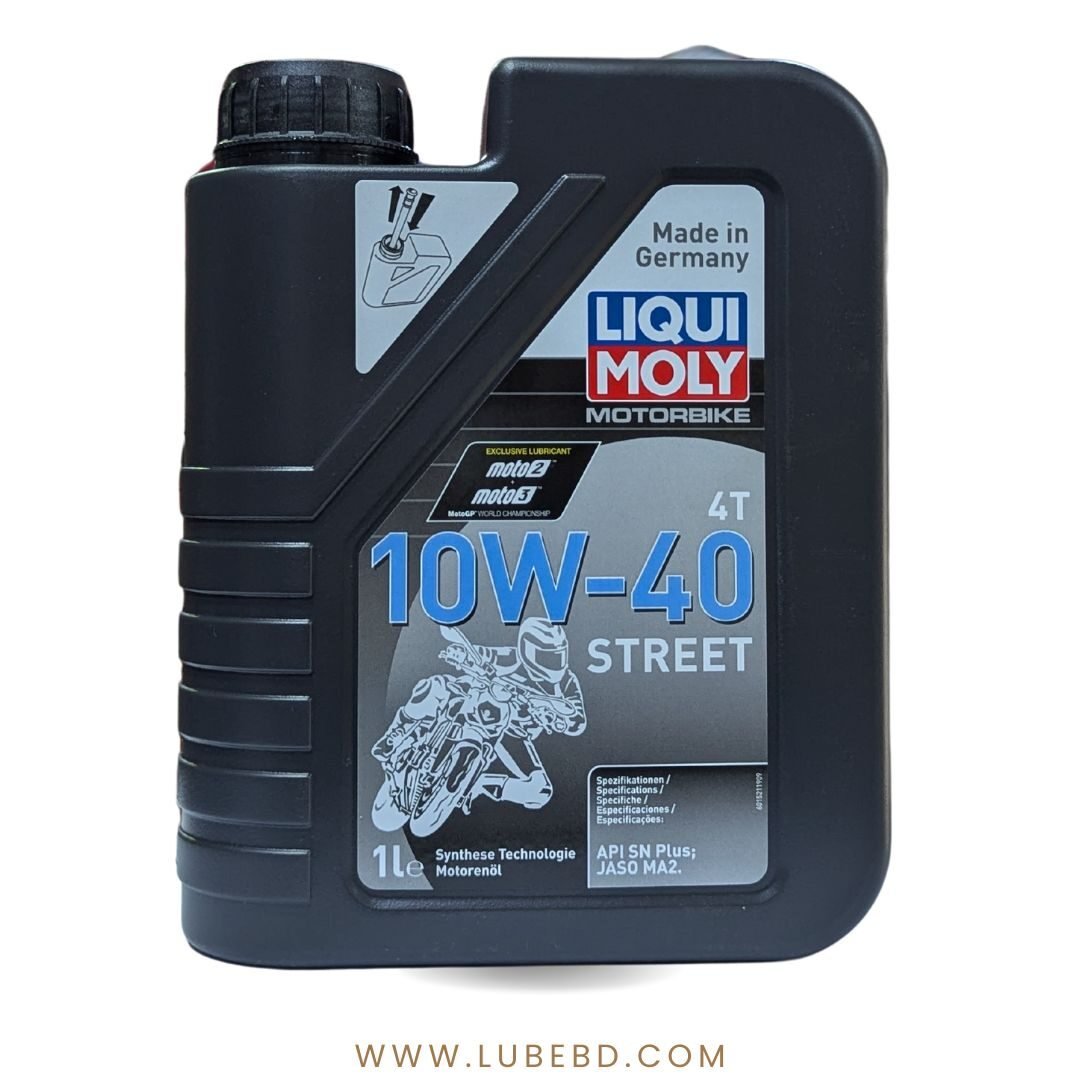 Liqui Moly 4T Street SYN 10W-40 Full Synthetic Motorcycle Engine Oil (1 Litre) bottle