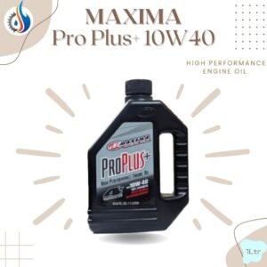 Maxima ProPlus 10W-40 Full Synthetic Motorcycle Engine Oil (1 Litre) bottle