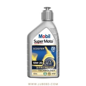 Mobil Scooter Oil 10W-30 Semi-Synthetic Scooter Engine Oil (1 Litre) bottle