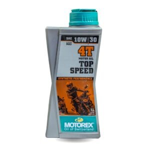 Motorex 4T 10W-30 TOP Semi-Synthetic Motorcycle Engine Oil (1 Litre) bottle