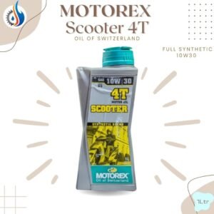 Motorex 4T Scooter 10W-30 Semi-Synthetic Scooter Engine Oil (1 Litre) bottle