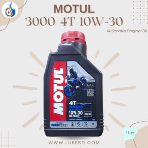 Motul 3000 10W-30 Mineral Motorcycle Engine Oil (1 Litre) bottle