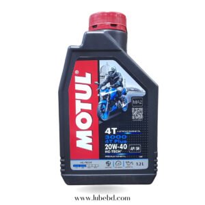 Motul 3000 20W-40 Mineral Motorcycle Engine Oil (1.2 Litre) bottle