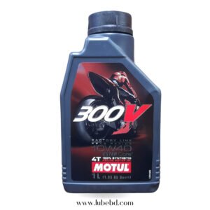 Motul 300V 10W-40 FR Racing Motorcycle Engine Oil (1 Litre) bottle