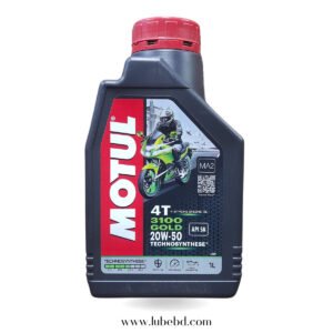 Motul 3100 20W-50 Semi-Synthetic Motorcycle Engine Oil (1 Litre) bottle