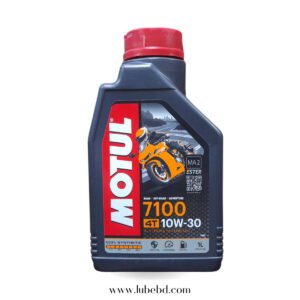 Motul 7100 10W-30 Full Synthetic Motorcycle Engine Oil (1 Litre) bottle
