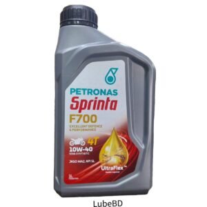 Petronas 4T F700 10W-40 Semi-Synthetic Motorcycle Engine Oil (1 Litre) bottle