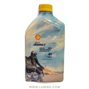 Shell Advance 4T 20W-40 Mineral Motorcycle Engine Oil (1 Litre) bottle