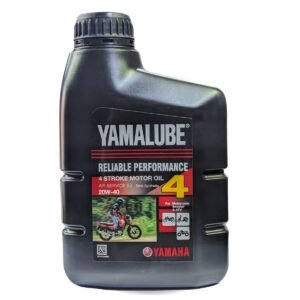 Yamalube 4T Semi 20W-40 Black Semi-Synthetic Motorcycle Engine Oil (1 Litre) bottle
